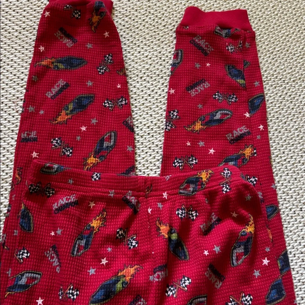 Pajama pants Race Champion boys new size L (10-12) 60% cotton 40% polyester